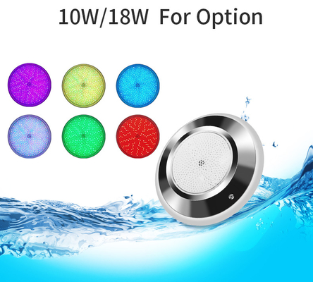 Luz subacuática IP68 de la piscina del soporte LED de la pared del cambio del color claro de la piscina de 12V LED
