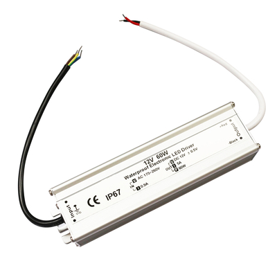 60W artículo práctico del conductor IP67 de la fuente de alimentación de la prenda impermeable LED