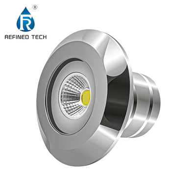 comprar Blanco caliente blanco fresco de la pulgada 10W de la luz 2 de la piscina de la fibra de vidrio de la MAZORCA 316LSS LED online manufacture