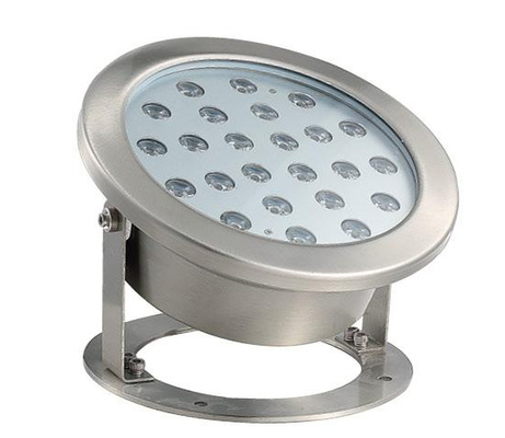 Luces de acero inoxidables del submarino de RoHs RGB, IP68 bajo luz del punto de agua