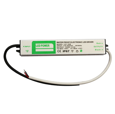 Fuente de alimentación de la prenda impermeable LED de RoHs Multiscene DC 12V 24V práctico