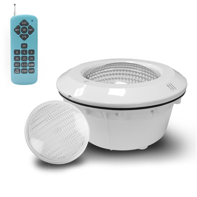 Material plástico de cristal grueso subacuático de la bombilla de la piscina de PAR56 Inground