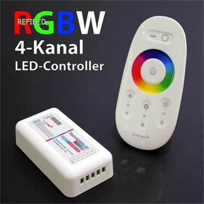 interruptor teledirigido Dimmable 85x45x22.5m m del dispositivo de 12V 24V RGBW