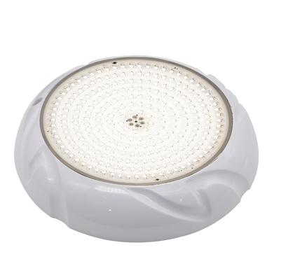 resina blanca fresca llevada montada en la pared Ip68 de la luz de la piscina 24w llenada