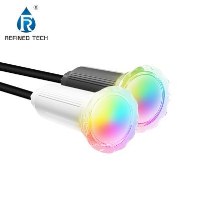 12V / 24V AC / DC Entrada Nicheless Pool Light 1,5 pulgadas para el ajuste de retorno