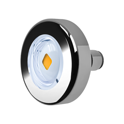 Reflector LED de acero inoxidable IP68 refinado 316L Para Piscina 12W Luz de piscina de alto brillo